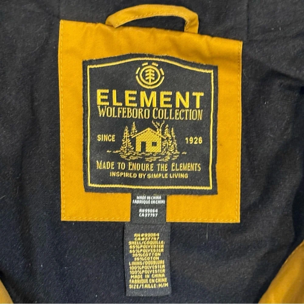 Elements Alder Light 2 Tones Jacket Mens Medium Snowboarding Skiing Winter Coat